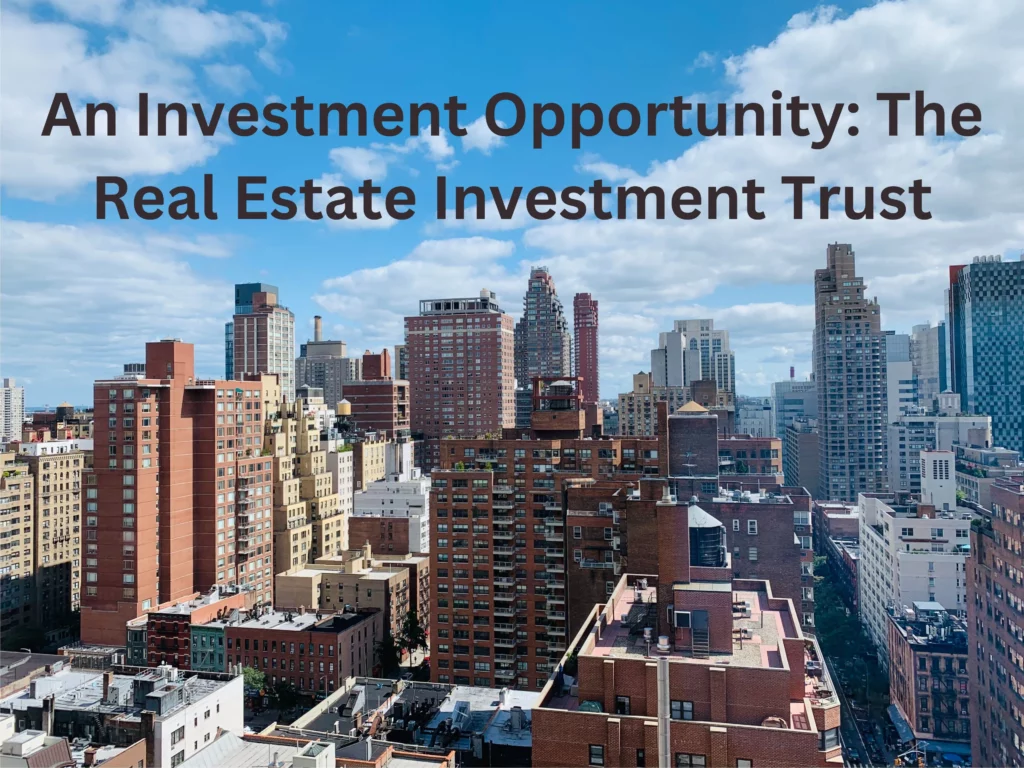 The real estate investment trust